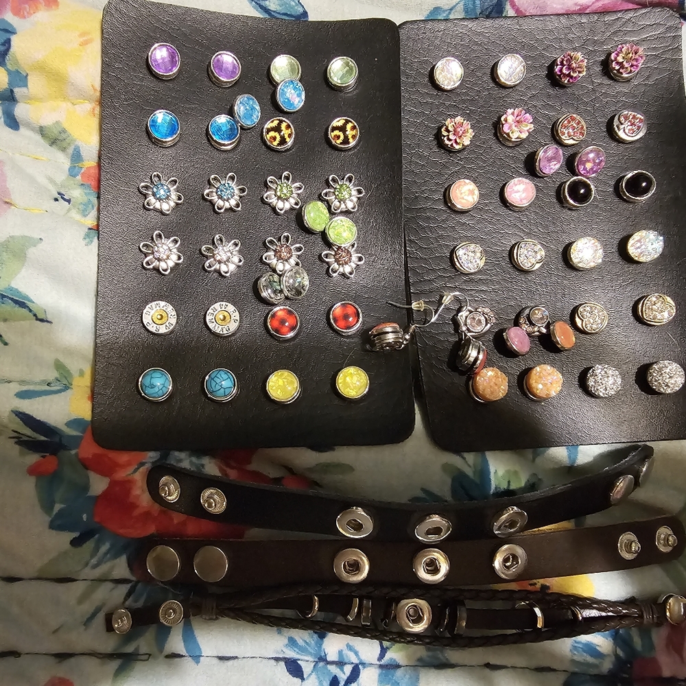 Mini snap jewelry